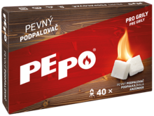PE-PO pevný podpaľovač - škatuľka