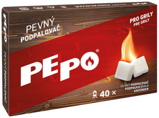 PE-PO pevný podpaľovač - škatuľka